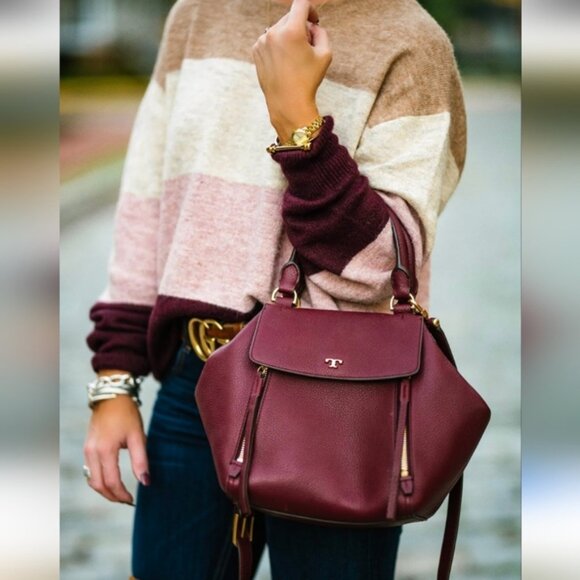 Handbags - Tory Burch Halfmoon Satchel